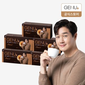 제누 스테비아 단백질 커피믹스 10.5g 아몬드, 20개입, 5개
