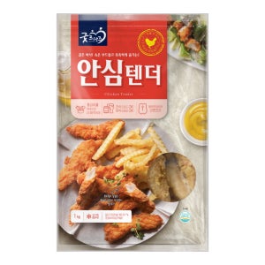 [box] 굿프랜즈 안심텐더 1000g x 10봉 대용량 업소용 pc방 식당용 분식