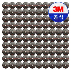 3M 프리미엄 절단석 15724 180mm 스테인레스 철 스틸 금속용 1개, 100개