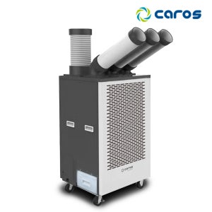 캐로스 이동식에어컨 캠핑 주방 휴대용 업소용 산업용 창고 3구 그레이 (CPC-F5800G)