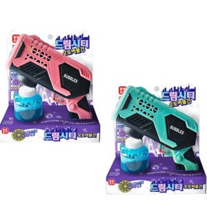 KC 드림시티 오토 버블건 스핀 회오리 5분에 10000개 비누방울 비눗방울총