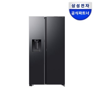 삼성전자 얼음정수기 냉장고 AI RS80F64J3F 양문형 빅스비 623리터 젠틀블랙