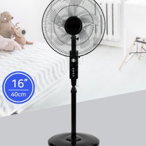 16인치 스탠드 가정용 저소음 타이머 거실 침실 아이방 수면용 선풍기 HV