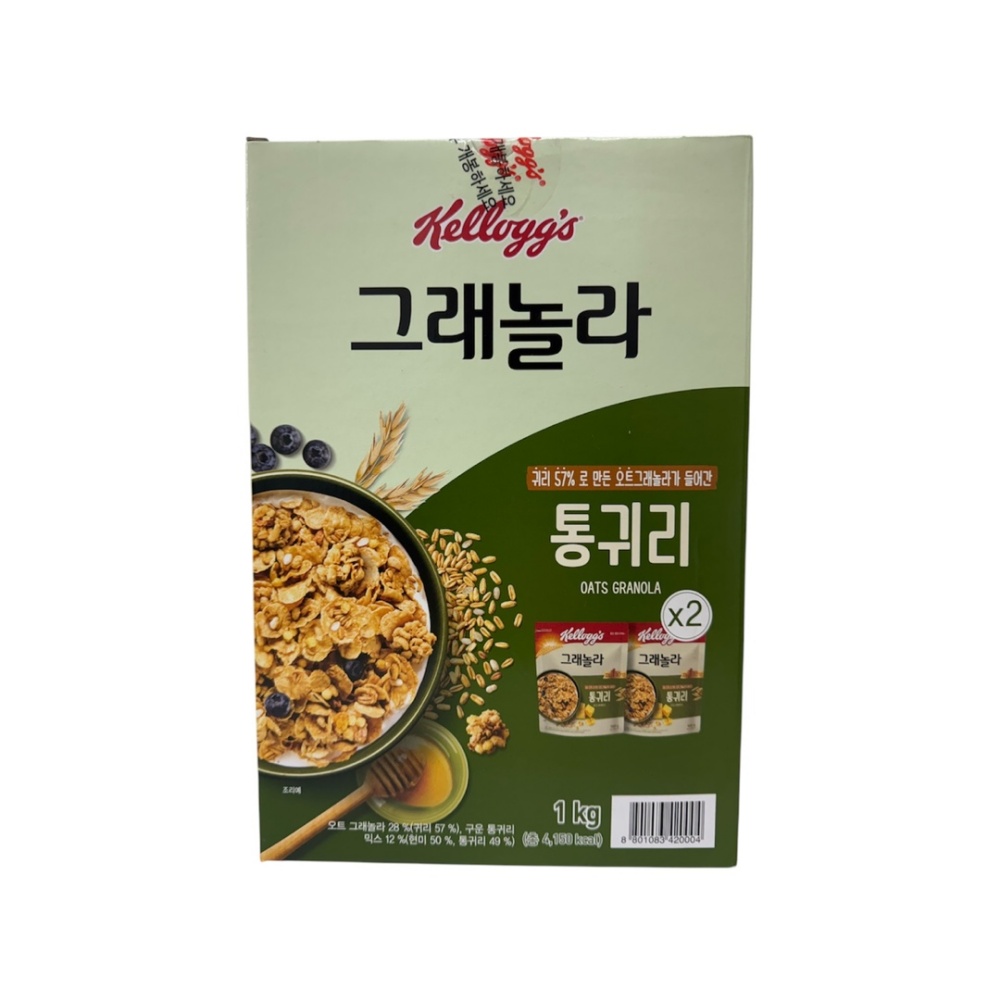 켈로그 통귀리 그래놀라 500g x 2입 트레이더스