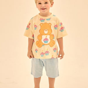 [케어베어] 해피 버스데이베어 배기팬츠 상하복