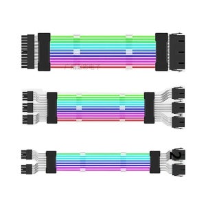 튜닝 네온컬러 슬리빙케이블 스트리머