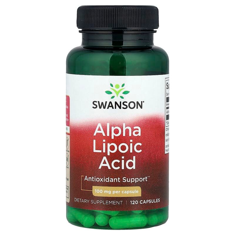 스완슨 알파리포산 100mg 120정 Alpha Lipoic Acid
