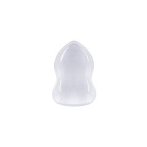 실리콘 퍼프 파운데이션 밀착 메이크업 물방울 똥모양 스펀지 조롱박 화이트(반투명 조롱박 실리콘 파데 퍼프 화이트)