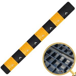 과속방지턱 500폭 4.5M 본체8+날개2 조립식 차량 서행 도로 방지턱 학교 도로안전용품