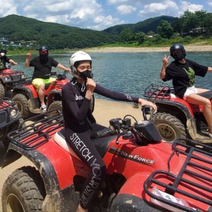 [강원도홍천레저타운]ATV산악오토바이, 비발디파크, 강촌/가평/춘천30분거리 [ATV + 안전장구+ 보험]