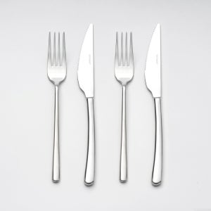 N배송 이스트마크 커트러리 양식기 스테이크 포크 나이프 2인세트 4P 카페 레스토랑