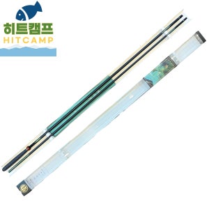 홍천월 꽂기식 초경량 장척 내림 중층낚시대 18척