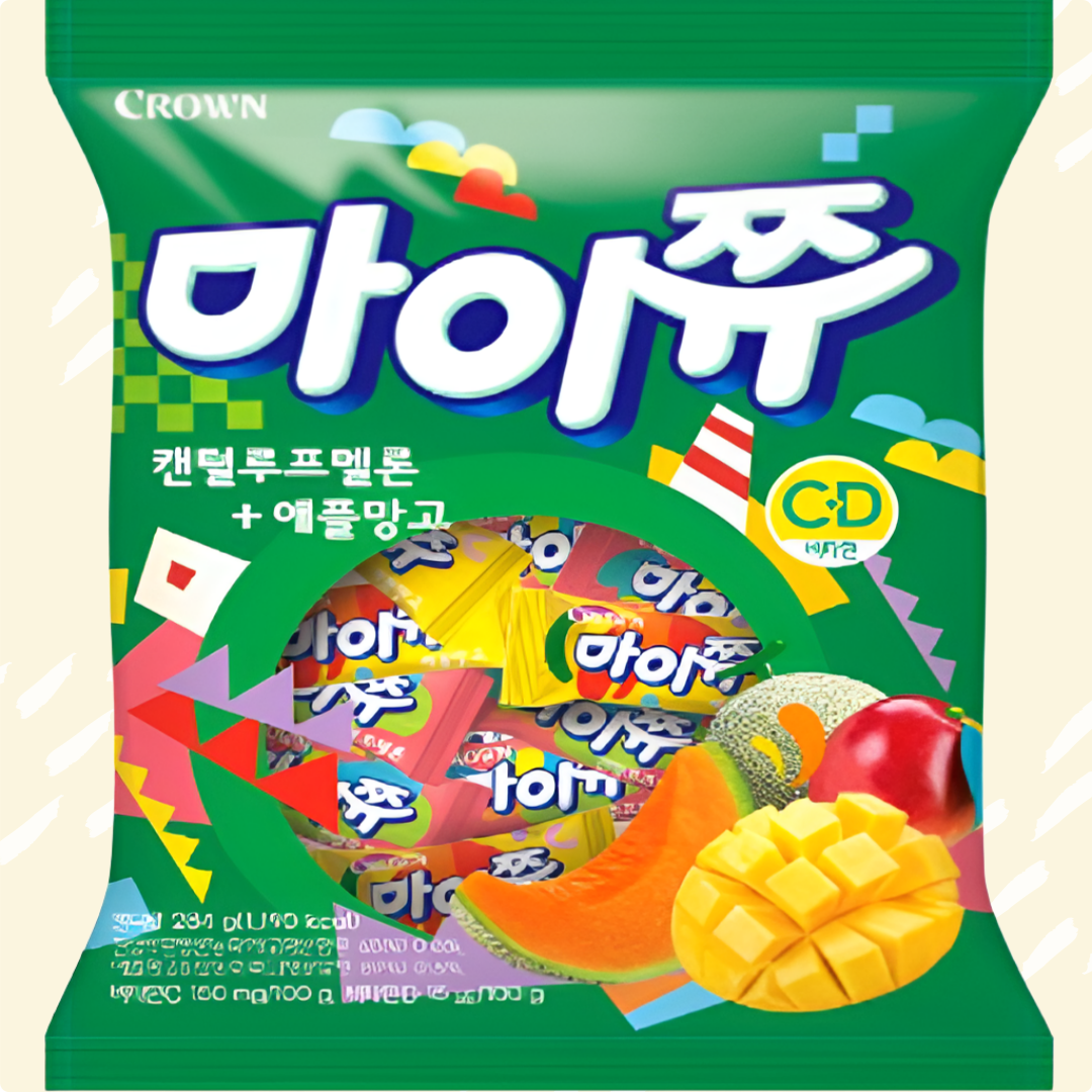 마이쮸 캔털루프멜론, 애플망고 제품 이미지