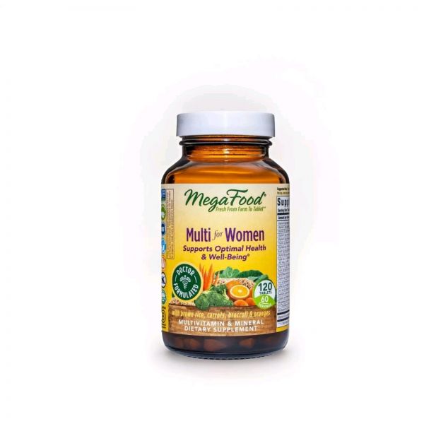 MegaFood 여성용 <b>메가푸드</b> 멀티 120정 60인분 Exp 6/25