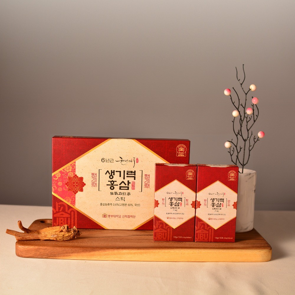 6년근 천년마루홍삼정 스틱 제품 이미지