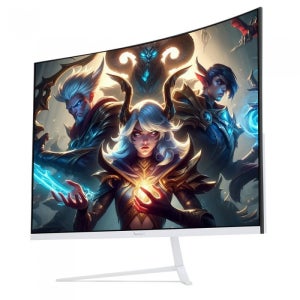 비트엠 Newsync P320FC 패스트 165 커브드 게이밍 화이트 UP 180 무결점 / MPS