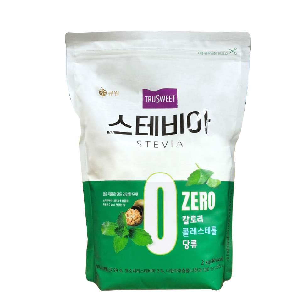 큐원 스테비아 2kg 대용량 설탕 대체당 코스트코