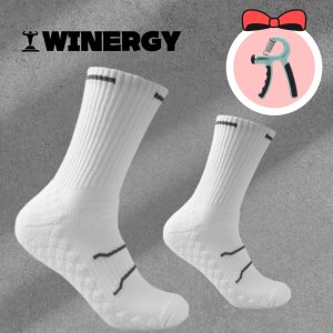 WINERGY 두꺼운 장목 스포츠 헬스양말 런닝삭스 1켤레