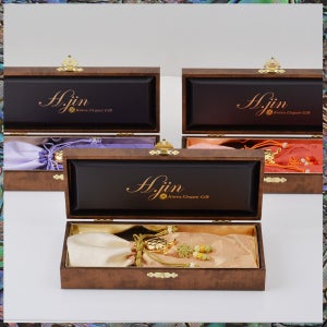 H.JIN 상감 단청 금거북 티타늄금수저 1인세트 / 국군의날선물 가정의달선물 퇴임식선물