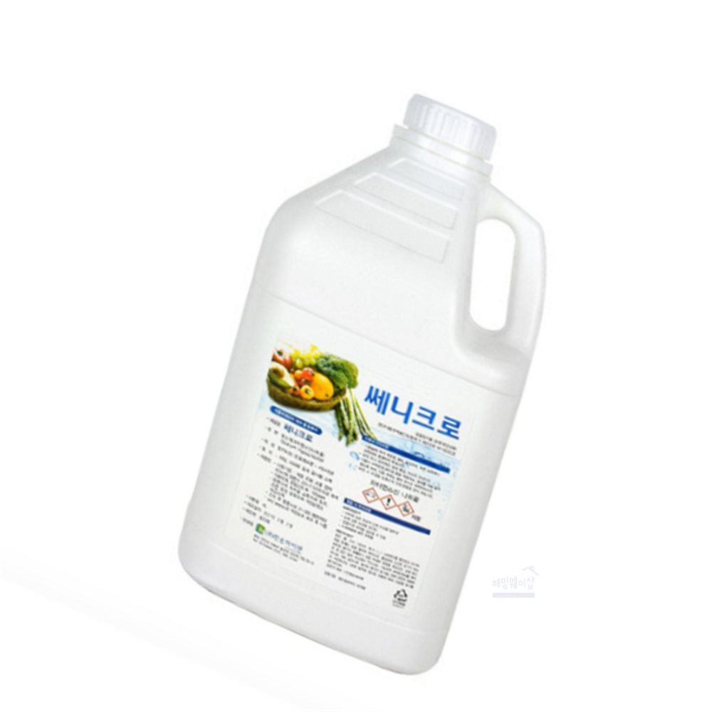 해밍웨이샵 쎄니크로 4L 알코올 소독수 소독액 대표 이미지