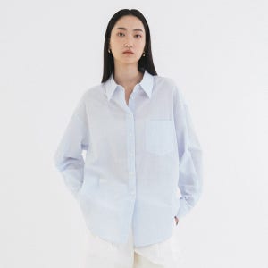 [시야쥬] SITP5209 시어서커 ST 퓨어 셔츠_Light blue