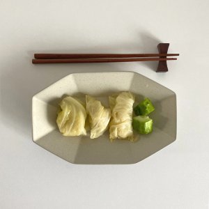 팔각접시 이쁜 스파게티 그릇 홈파티 샐러드 파스타 플레이팅접시