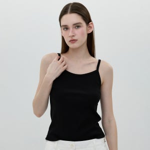 [클로브 25SS] Logo Tank Top (Black)