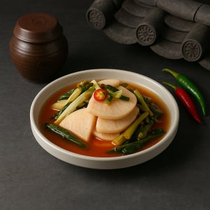 강원도 삼산감자탕 직접담근 열무김치 아삭한 물김치 시원한 수제 10kg, 1개