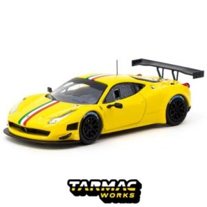 타막웍스 1/64 페라리 458 이탈리아 GT3 옐로우 - ROAD64