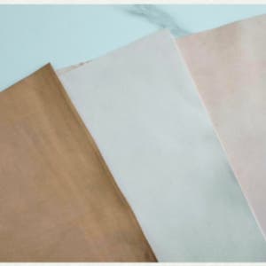 천연가죽원단 Full베지터블 생지 [카우,고트,쉽] 30cmx30cm