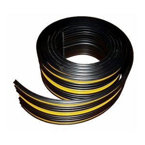 고무 코너보호대 원형기둥 모서리 보호대 국산 라운드 경계석 안전가드 GD-20205 10M