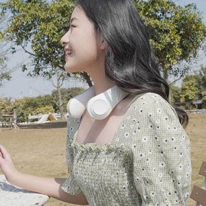 프리미엄 넥밴드 선풍기 넥풍기 두손이 자유로운 목선풍기