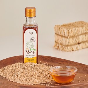 퍼기 안심 아기 유기농 참기름 저온압착 미음 재료 185ml 1병