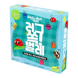러그 쏙 벌레 3세이상 수세기 협동 유아 첫 보드게임