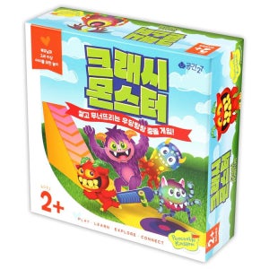 크래시 몬스터 2세이상 균형잡기 소근육발달 유아 첫 보드게임