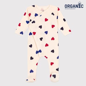 [쁘띠바또]쁘띠바또 오가닉 멀티하트 랩 바디수트 우주복 (NTF42NB96F_MC)