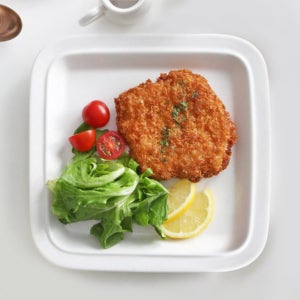 시라쿠스 메이플 정사각 접시 22.3cm 예쁜 카레 양식 한식 플레이트