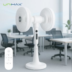유니맥스 양방향 듀얼헤드 선풍기 BLDC 공기순환기 UMDF-8812