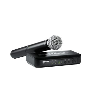 SHURE BLX24/SM58 슈어 BLX 1채널 핸드헬드 무선 마이크 세트 SM58 포함