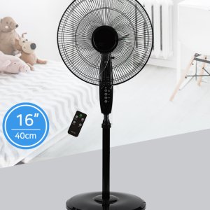 16인치 리모컨 타이머 선풍기 스탠드 가정용 거실 침실 아이방 수면용 사무실 HV