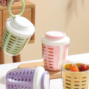 후르츠팟 밀프랩용기 과일팟 후르츠컵 4세대 손잡이형