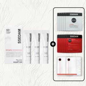 쎄담 리얼락토 유산균 재생 선크림 데일리 라이프 CP포켓 썬크림 20ml x 3ea