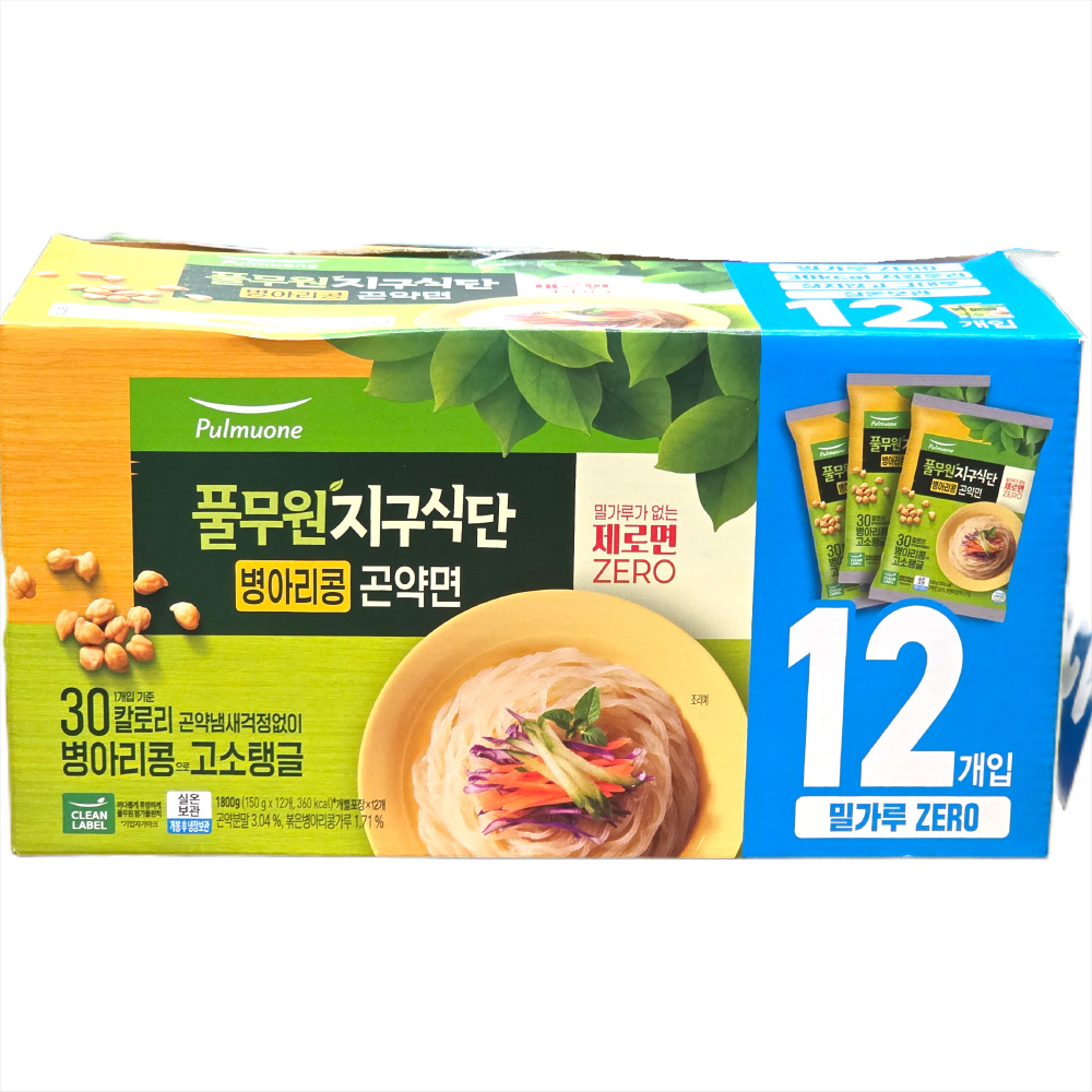 병아리콩 곤약면 제품 이미지