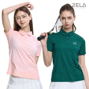 여성 골프티셔츠 냉감 반팔 카라 여자 기능성 여름 쿨 티셔츠 골프웨어 (M6ST03)