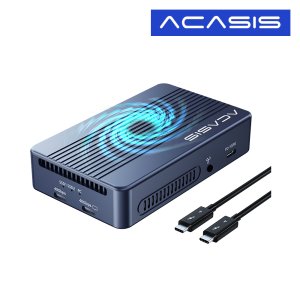 ACASIS 아카시스 TBU-405PROMax 썬더볼트 3/4 40Gbps RAID NVME SSD 외장 케이스 인클로저