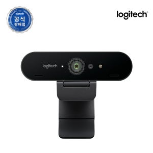 로지텍코리아 BRIO 4K Ultra HD 화상회의 웹캠 30FPS 4K USB-C타입 자동초점 5배줌 자동밝기조절 프라이버시 셔터