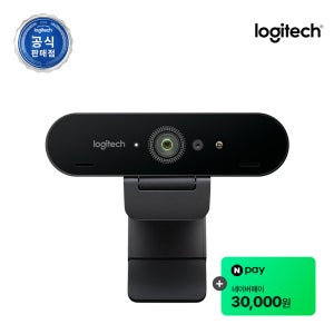 로지텍코리아 BRIO 4K Ultra HD 화상회의 웹캠 30FPS 4K USB-C타입 자동초점 5배줌 자동밝기조절 프라이버시 셔터