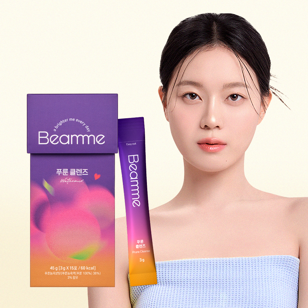빔미 푸룬<b>클렌즈</b> 식이섬유 난소화성말토덱스트린 비움 워터 저당 15포