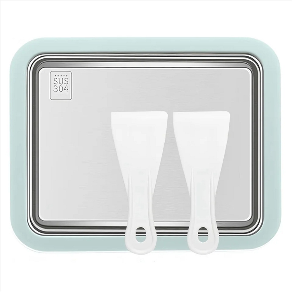 아이스크림믹스 스텐철판 수제아이스크림 홈카페