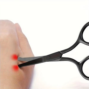 (라운) 휴대용 미용 코털 정리기 가위 ROUN-SC1